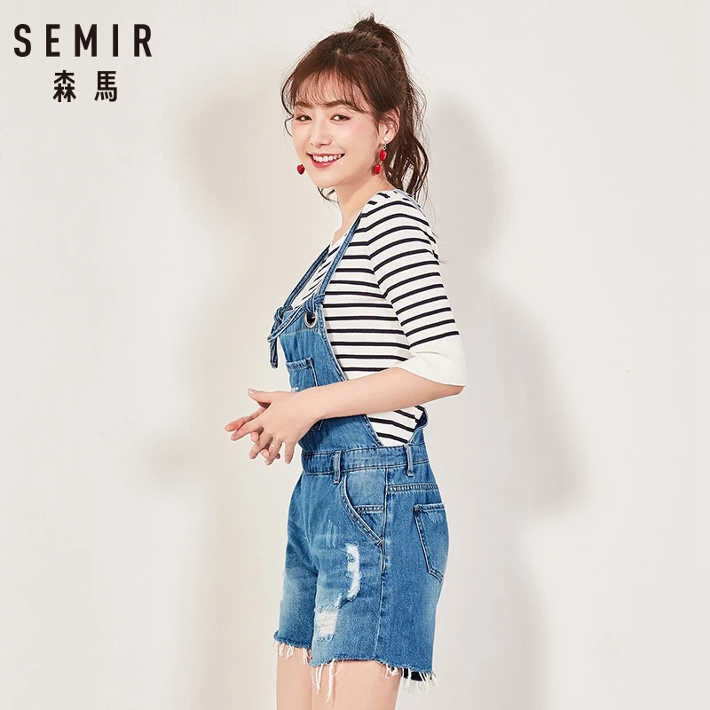 SEMIR элегантные сексуальные комбинезоны для женщин без рукавов комбинезон