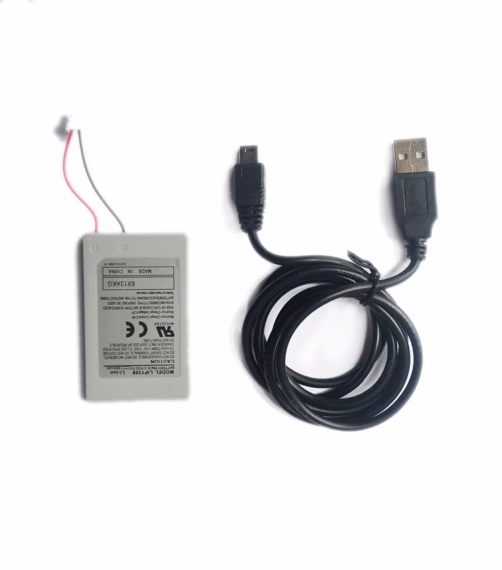 1 or 2x 3.7V 1800mAh Rechargeable Li-Ion Lithium Battery+USB Charger Cable PS3 for Sony PlayStation3 Wireless Controller Gamepad |