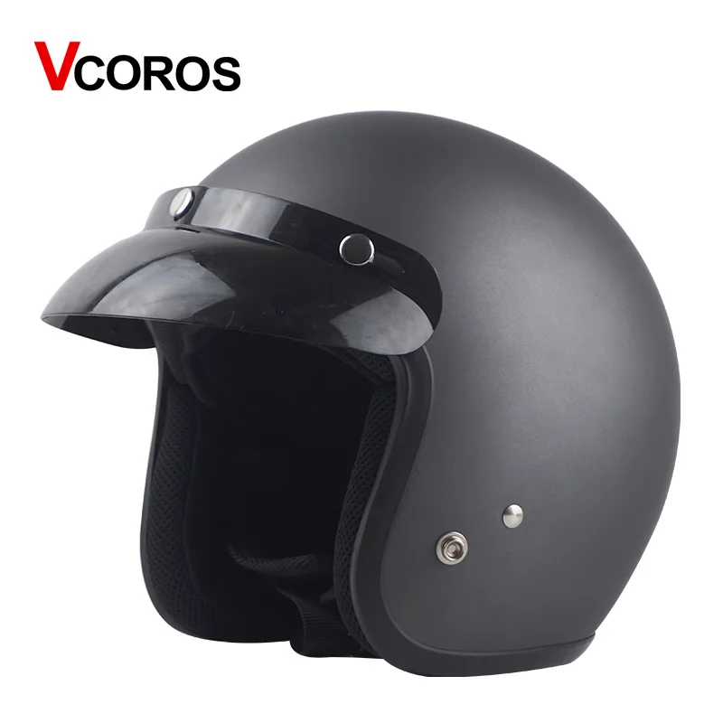 Винтажный мотоциклетный шлем vespa со съемной внутренней подкладкой 3/4