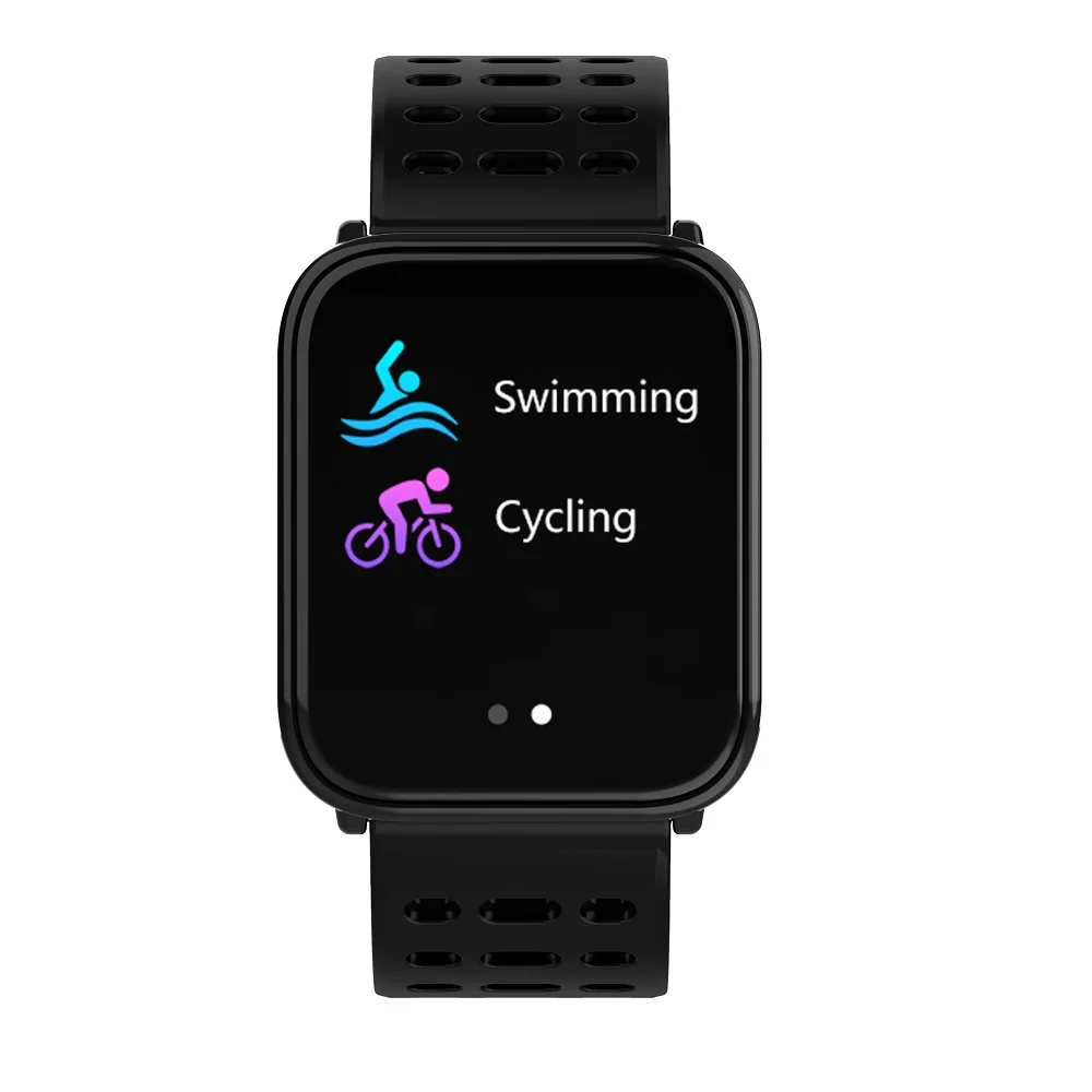 2019 Newly Touch Screen Smart Watch Blood Pressure Heart Rate Tracker Sleep Sports watch For IOS Android | Электроника