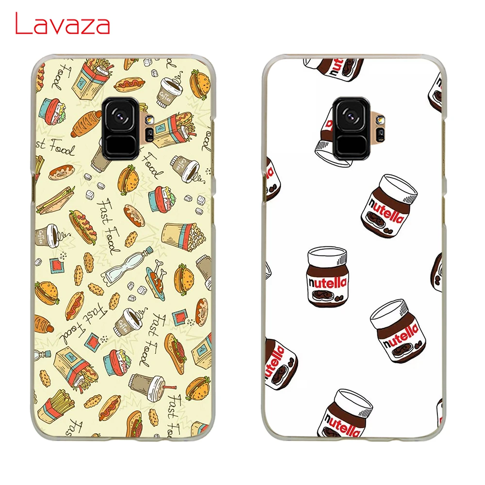 Твердый чехол для телефона Lavaza Funny Food Samsung Galaxy A10 A30 A40 A50 A70 M10 M20 M30|Чехлы-накладки| |