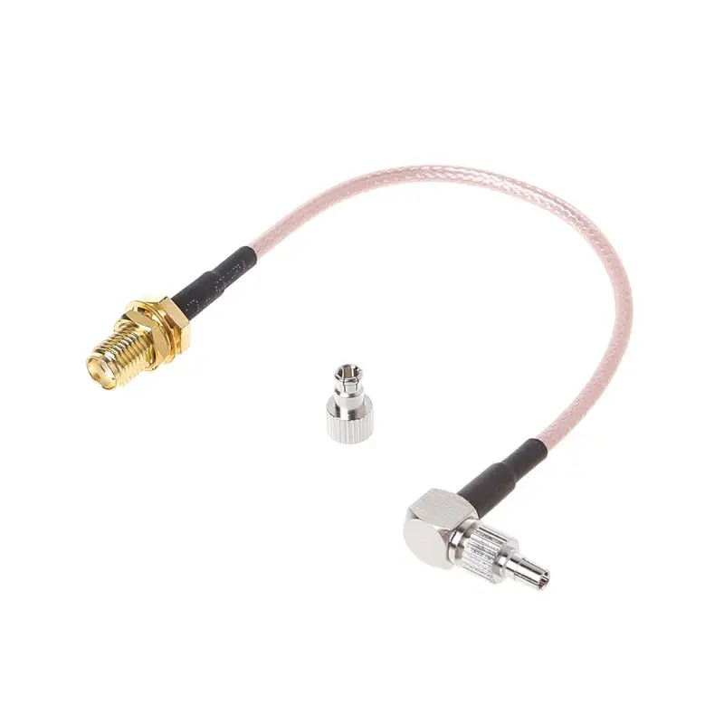 SMA гнездо К CRC9/TS9 двойной разъем RF коаксиальный адаптер RG316 кабель 15 см |