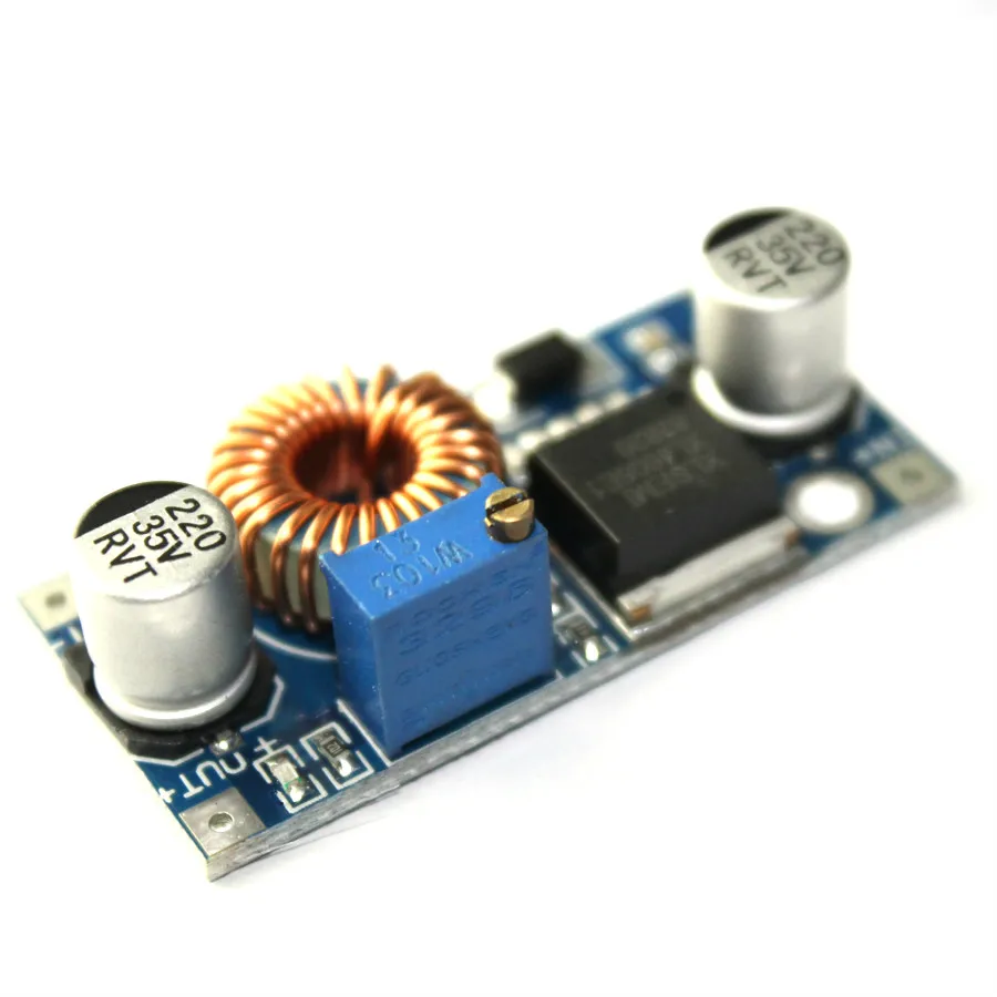 XL4005 DSN5000 за LM2596 DC Регулируемый step модуль питания 5A большой ток высокая мощность DIY