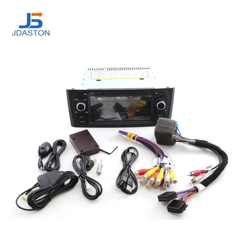JDASTON Android 8 0 автомобильное радио для Fiat PUNTO 2005 2009 fiat Linea 2007 2011 Восьмиядерный 4G + 32G