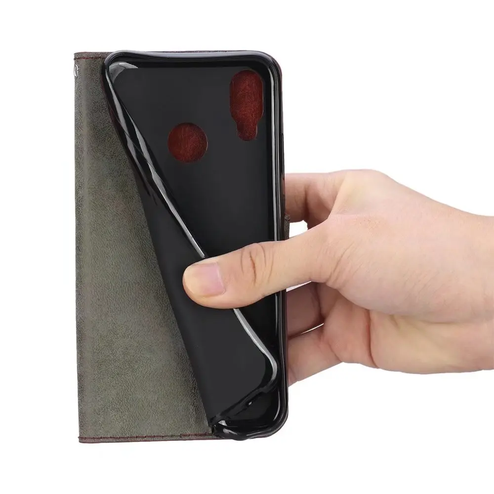 Luxury Case For Huawei P20 lite P30 pro Wallet Flip Leather Phone Cover Coque Fundas | Мобильные телефоны и аксессуары