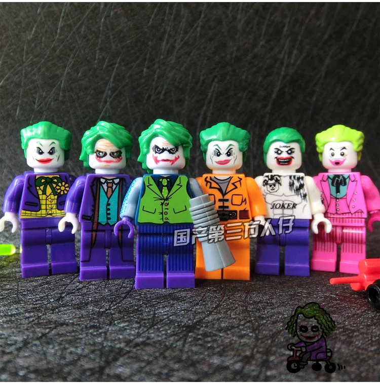 6 шт. Джокер с татуировками тюремный комбинезон DC Лига Справедливости отряд