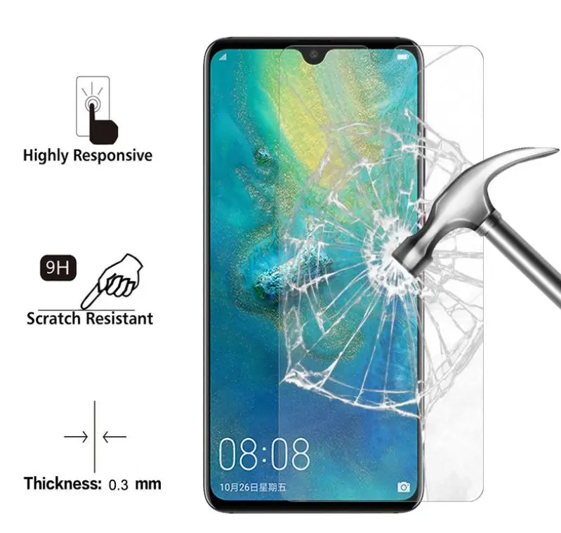 2 шт. не полное покрытие 9H закаленное стекло для Huawei P30pro Nova 4e 4 P30 lite pro ультратонкая