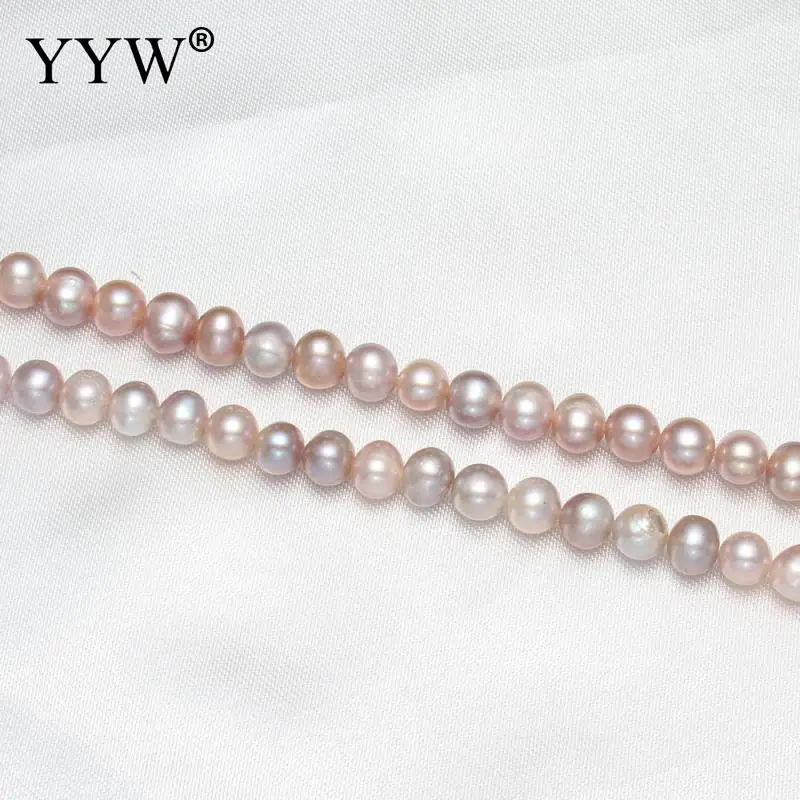 Бусины из натурального жемчуга 6 7 мм|loose beads|bead necklacediy pearls |