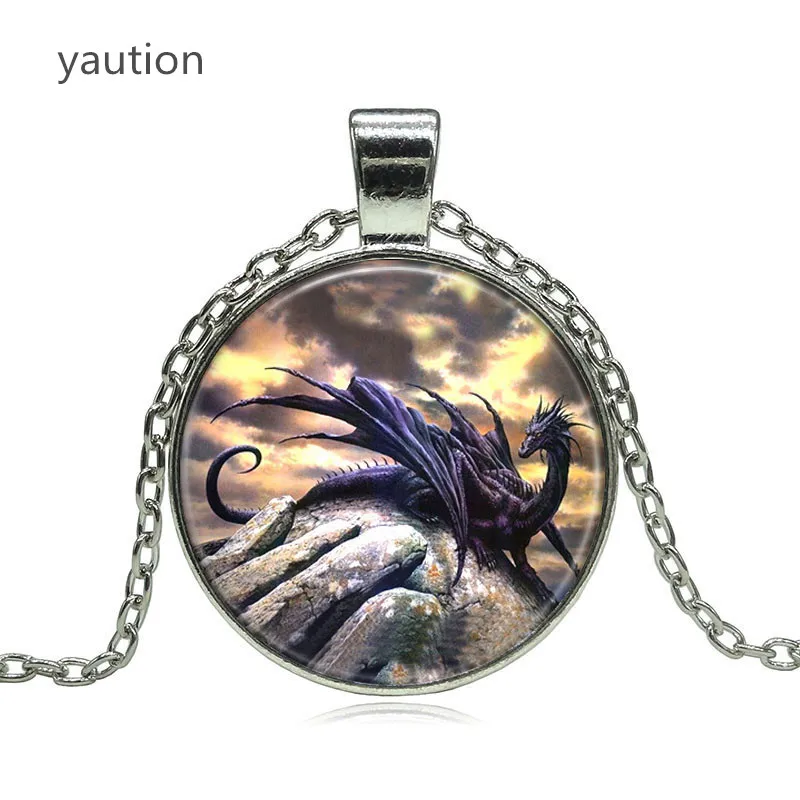 Ожерелье ручной работы с драконом и фэнтезийным крылом|jewelry necklace|photo necklacenecklace