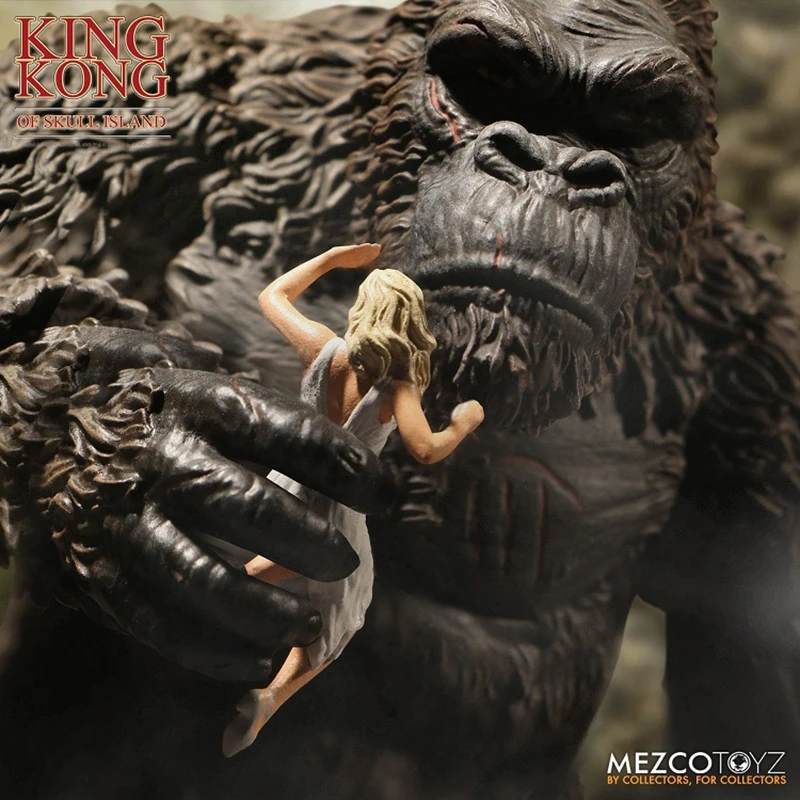 18 см высокая мультяшная Аниме Фигурка Kong Skull остров KINGKONG фигурка коллекция фигурка модель дисплей Коллекция игрушек подарок