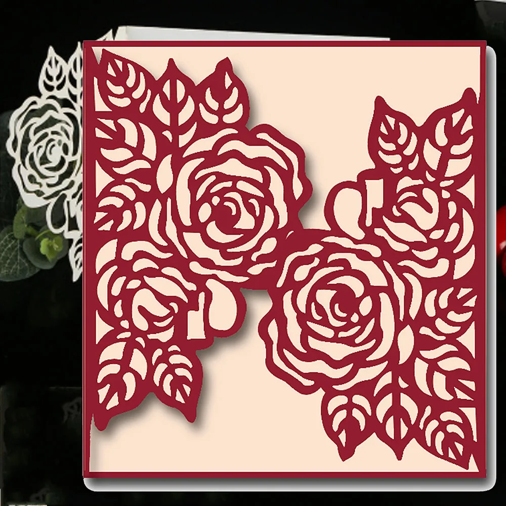 Роза PetalCraft Die резки металла умирает Новый 2019 Скрапбукинг тиснильный альбом