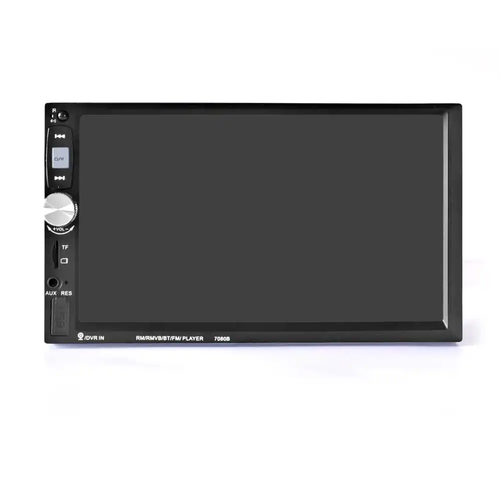 7080B Авторадио 2din радио в тире 7 дюймов пресс-Экран Авто Аудио плеер стерео Bluetooth USB SD MP3