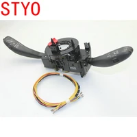 styo car cruise control switch system ccs stalk harness for for vw 2011 2016 new polo fabia 6rd 953 503 j