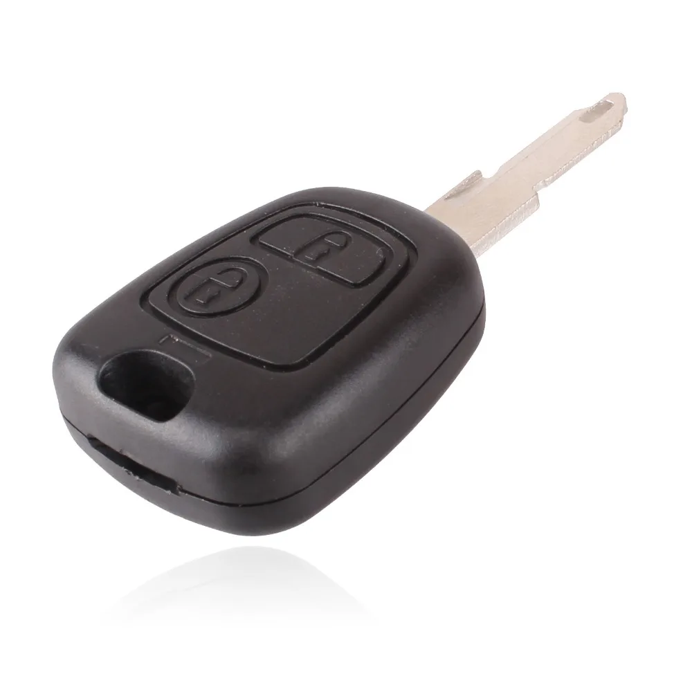 KEYYOU 100x дистанционный Автомобильный ключ неострое лезвие для Peugeot 307 206 407 308 207 508 406