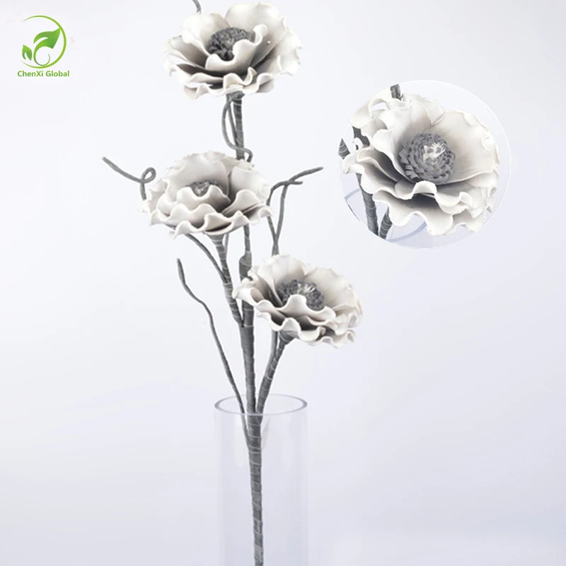 Европейские 95 см EVA пены Искусственные Свадебные цветы украшения сделай сам