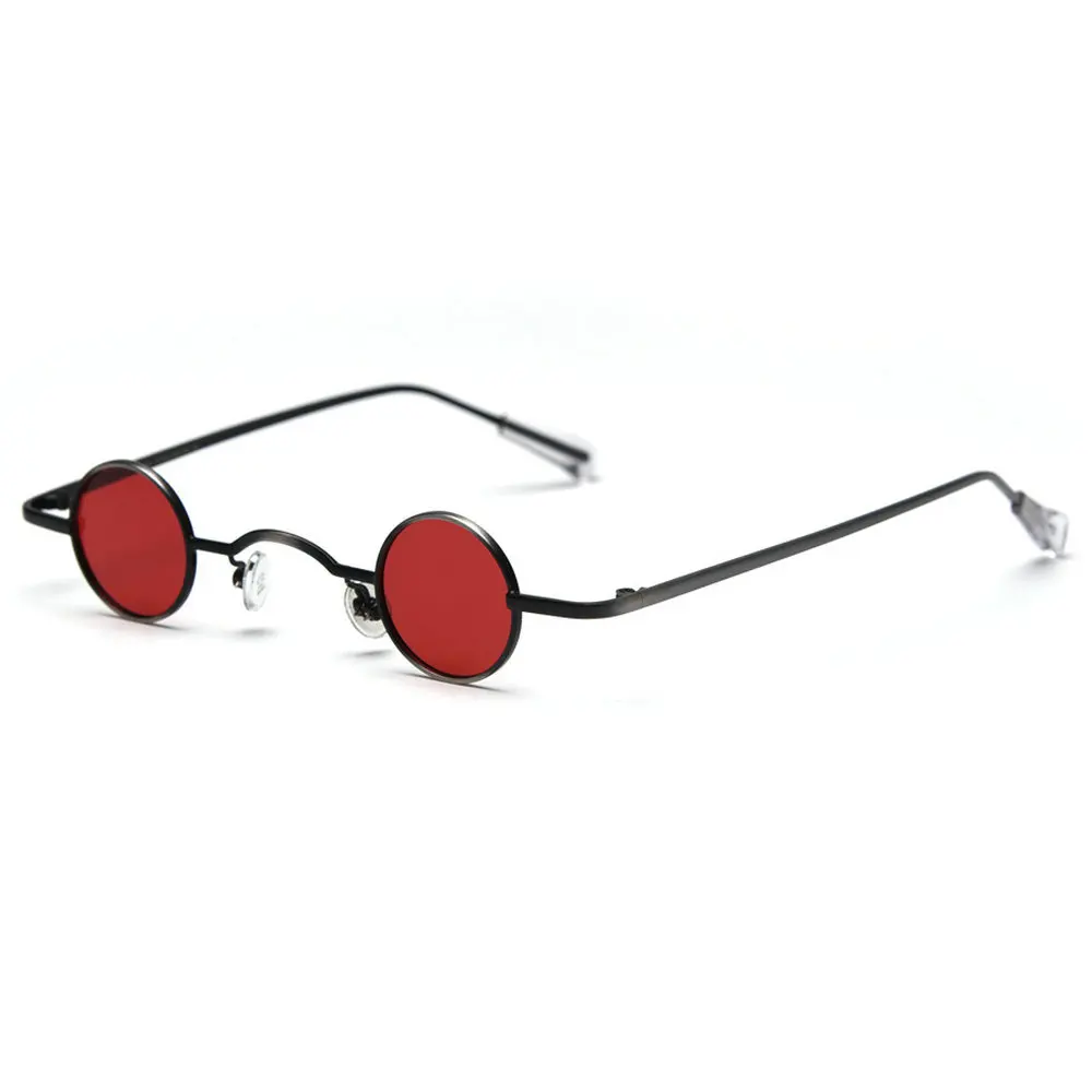 Женские солнцезащитные очки с поляризацией маленькие круглые винтажные в