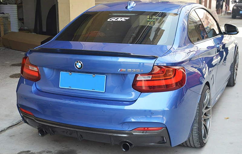 Задний спойлер из углеродного волокна F22 F23 F87 для BMW 2 серии Coupe & Convertible M2 218i 220i 228i