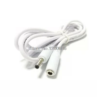 3 meters 22awg white dc 3 5 5v2a dc3 5x1 35 power extension wire harness male and female extension wire harness