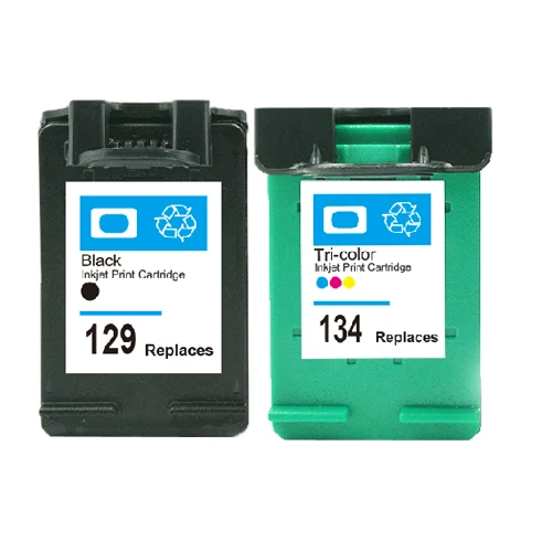 Картридж для принтера HP Photosmart C4140 C4150 C4180 C4183 C4188 Officejet 129 134|ink cartridge|compatible ink cartridgeink