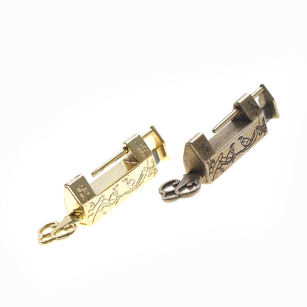 Винтажный старинный Железный китайский старый шкаф Rawer + замок для ключей ретро