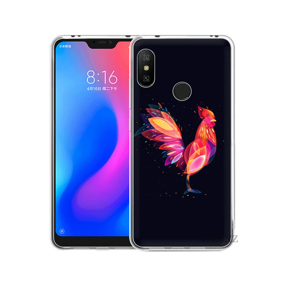 Чехол для телефона Xiaomi Redmi Note 3 4 4X 5 6 5A Prime Pro курица петух Жесткий ПК|Чехлы-накладки|