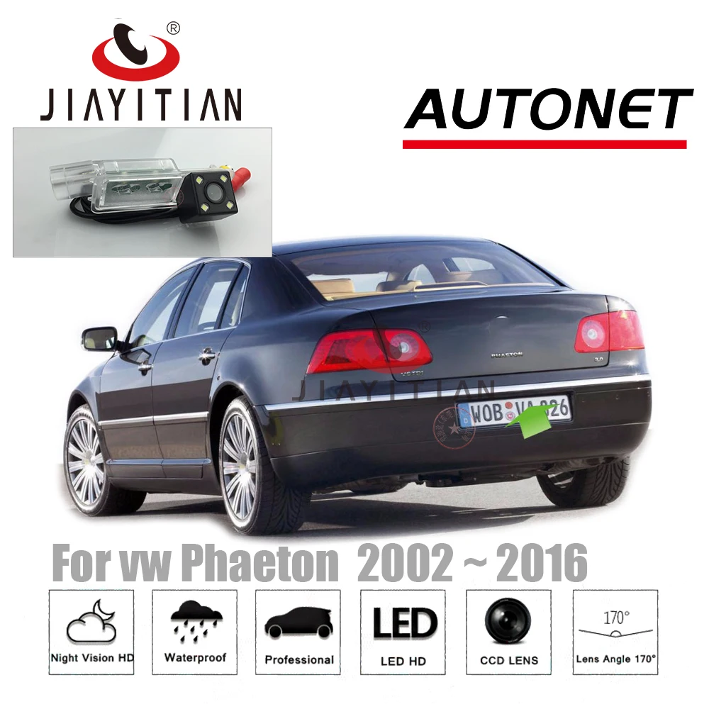 Задняя камера JIAYITIAN для Volkswagen vw Phaeton 2002 2005 2008 2012 CCD заднего вида с ночным видением