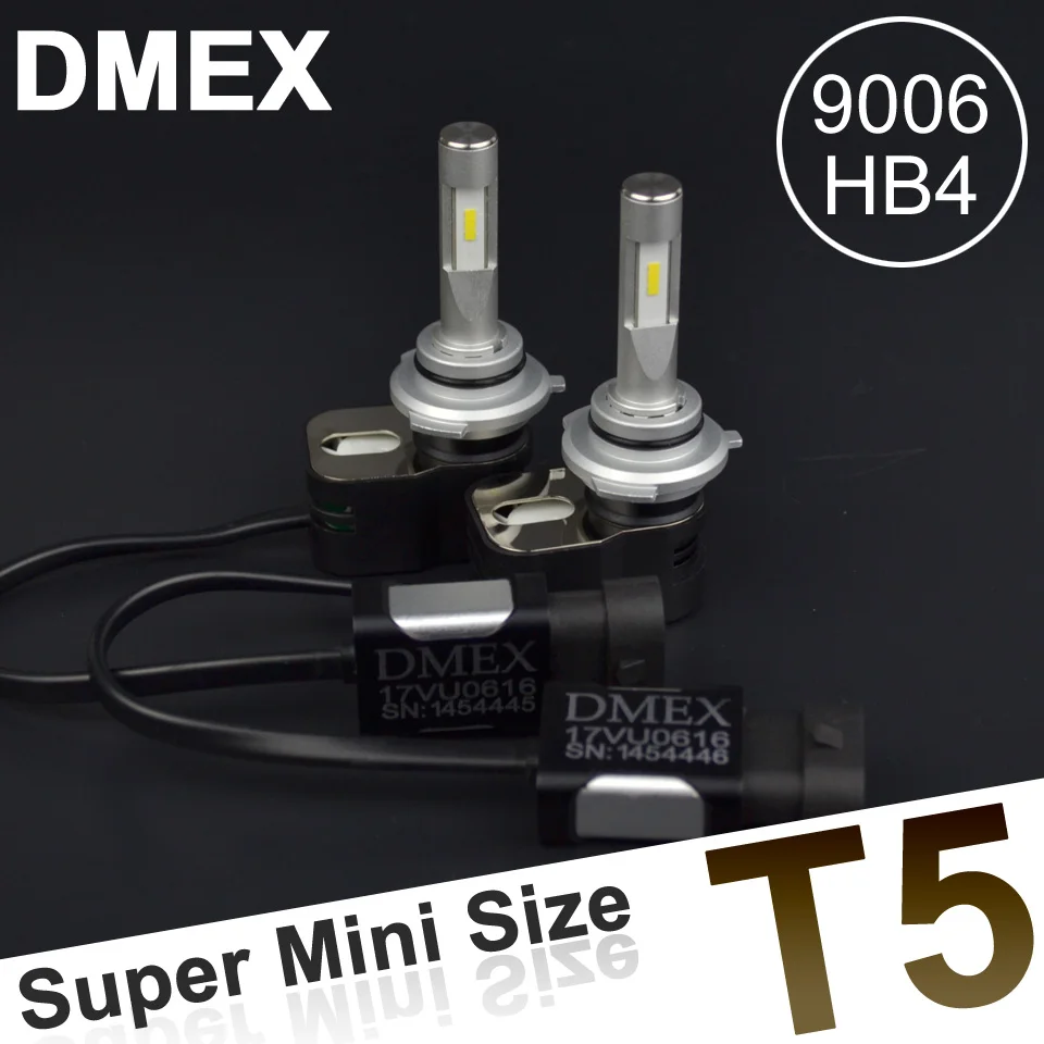 DMEX 1 пара Souel CSP 60 Вт 8400LM T5 авто светодиодный комплект фар Лампа H1 H3 H4 H7 H8 H9 H10 H11 9005 HB3