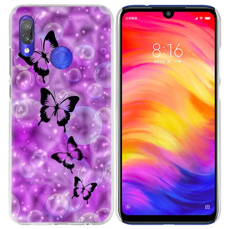 Чехол с мандалой и бабочкой для Xiao mi Red mi Go Note 7 6 6A Pro S2 5 4X mi A1 A2 9 mi x 3 5G 8 lite Play F1 жесткий чехол для телефона из ПК - Цвет: 03
