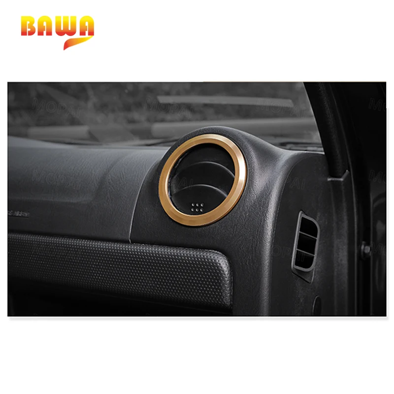 

BAWA ABS Interior Mouldings for Suzuki Jimny 2007 UP Air Outlet Decoration Ring for Jimny Car Stickers