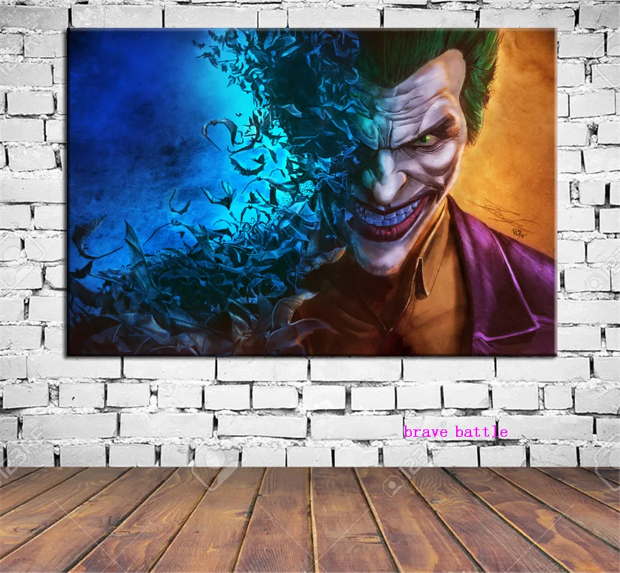 Джокер Холст Картина Печать гостиной домашний декор Современное украшение на