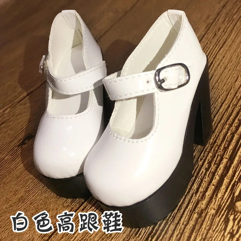 4 Bybrana кукольные туфли BJD/SD 60 см кукла высокие каблуки сапоги кожаные туфли - Цвет: 4