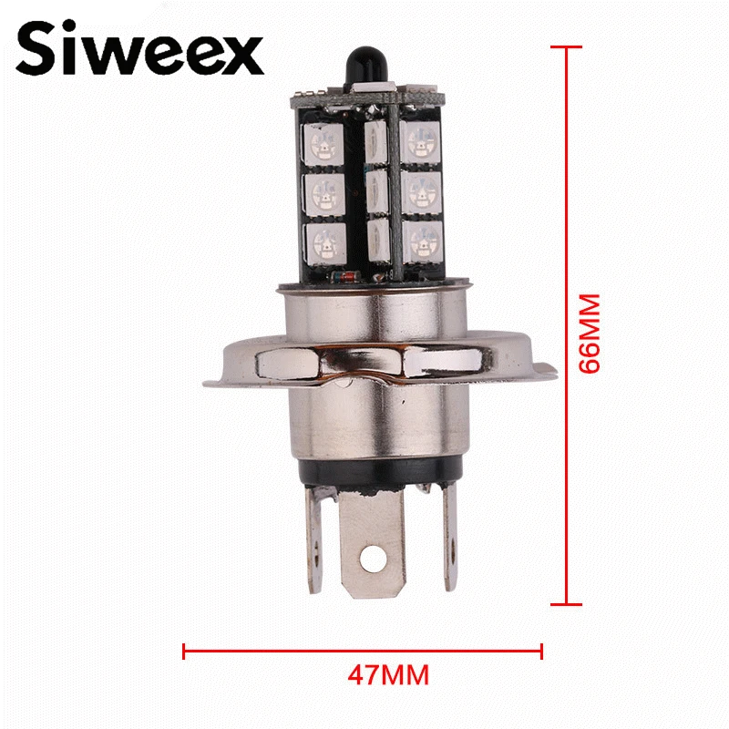 2 шт. автомобисветильник светодиодные ламсветильник H4 H7 H8 H11 5050 27 SMD|lamp 12v|h8 h11reverse