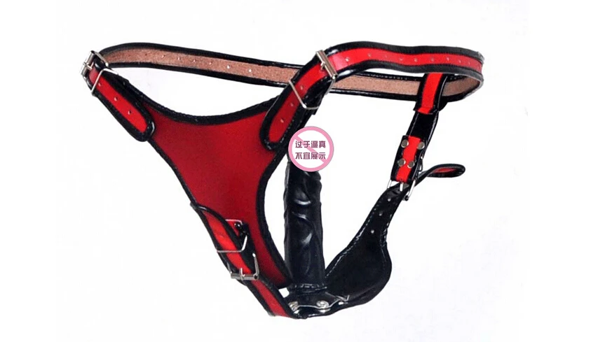 Фаллоимитатор брюки для женщин геев Пояс верности без бретелек ремешок на