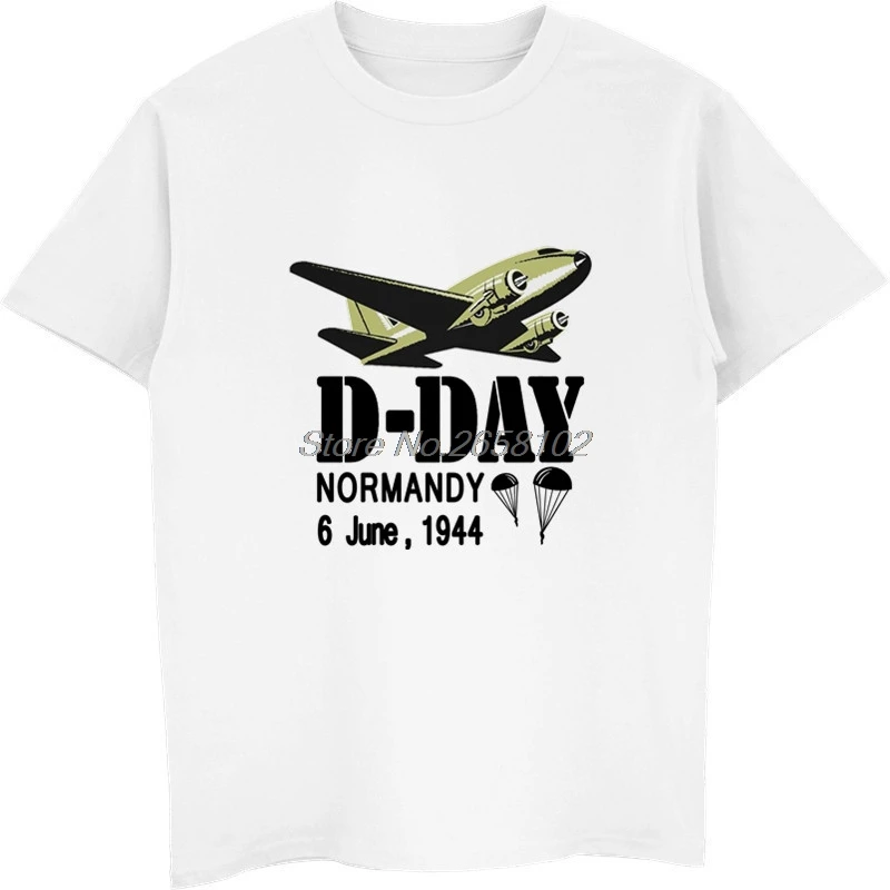 Горячая Распродажа мужская хлопковая Модная рубашка D Day Normandy Epic Paramotor Pilot