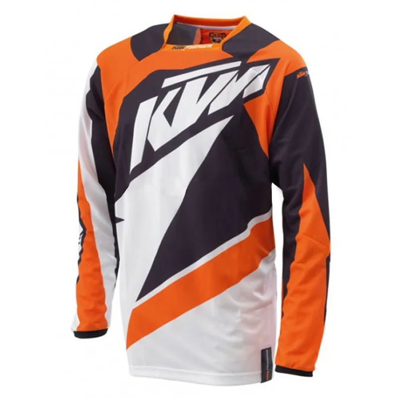2018 Quick Dry Long cycling jersey KTM mx mtb off road Mountain Bike DH Motocross BMX downhill Jersey Breathable | Спорт и