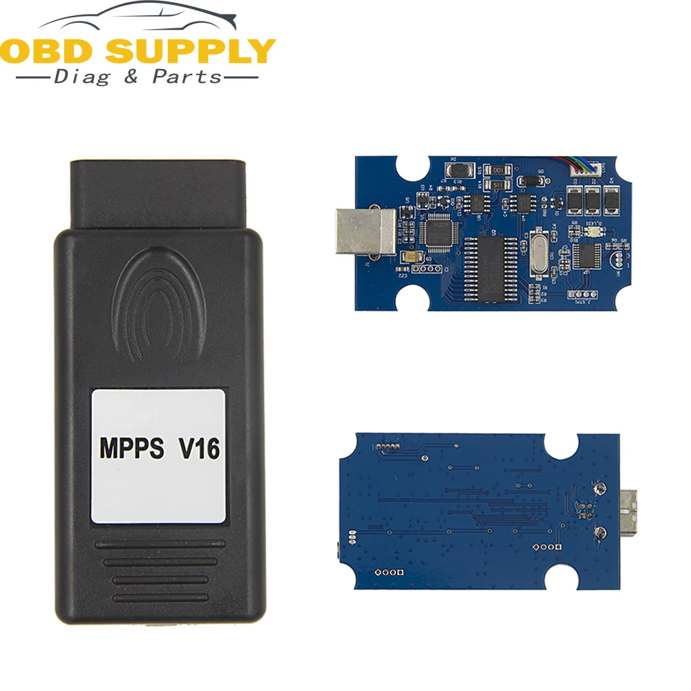 MPPS V16 Чип ECU Инструмент настройки OBD2 ЭБУ диагностический инструмент для EDC15 EDC16 EDC17