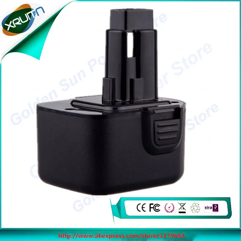 1 шт. 12В 1500 мАч NI CD батарея для Black & Decker HP331K2 HP431 KC120V KC1251C Электроинструмент 1.5Ah