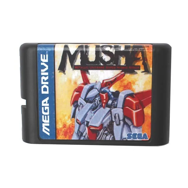 Sega MD карточная игра Musha в течение 16 бит игровой картридж Megadrive бытие системы|sega md