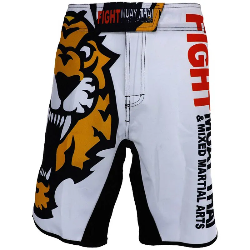 Летние Новые MMA бои фитнес тигровые шорты Смешанные боевые тренировки UFC Sanda