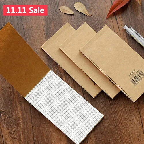 Pocket Kraft Paper Memo Pad Notepad Stationery Scrapbooking Notes To Do List Tear Checklist Note | Канцтовары для офиса и дома
