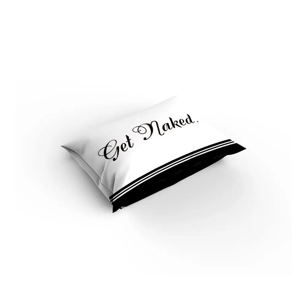 CHARMHOME &quotGet Naked&quot White Black 3d Comforter Bedding Sets 4pcs Duvet Cover Bed Sheet Pillow Cases Size Twin Full Queen King | Дом и