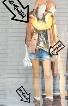 55 см указанная распродажа наклейка постер с надписью популярный декор для двери