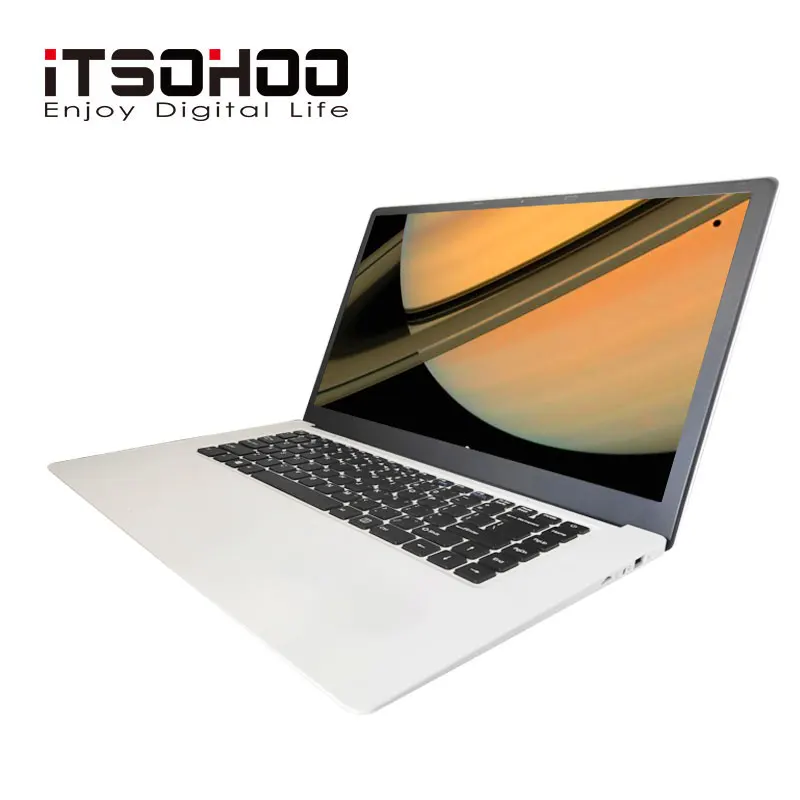 Белый ITSOHOO ноутбук 15,6 дюймов Intel Cherry Trail X5-Z8350 4 Гб ОЗУ 64 Гб EMMC четырехъядерный большой размер ноутбуки Windows 10 OS BT 4,0 компьютер - Цвет: Белый