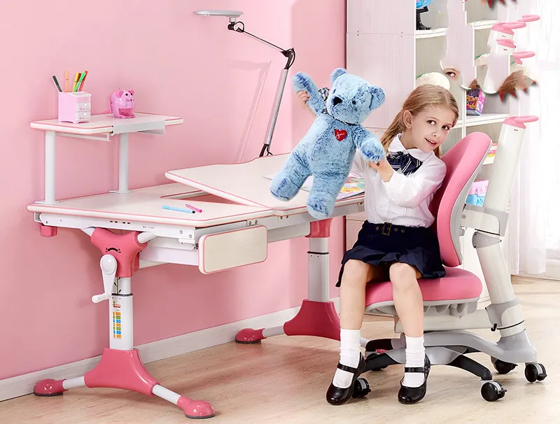 Дети учатся стол и стул комплект подемный Письменный Стол|chair children|chair kidskids chair |