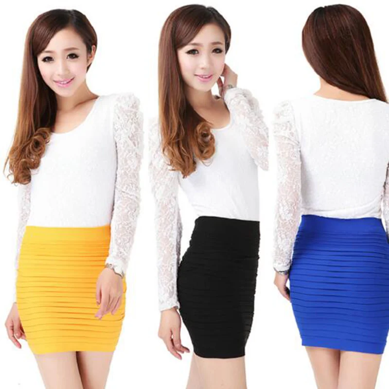 Новое поступление ПР Офисные женские туфли летняя юбка Для женщин Высокая Талия