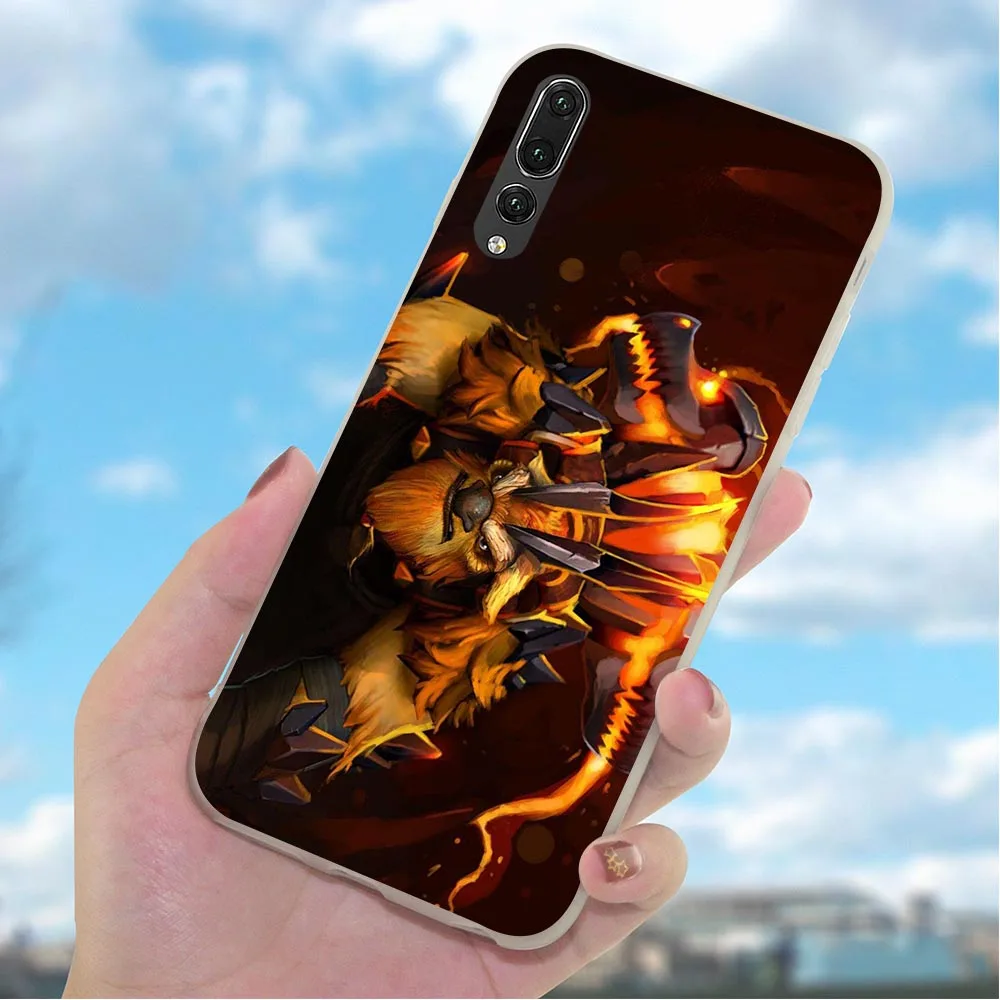 Мягкий чехол для телефона из тпу Dota 2 Huawei Honor 6A 10 8 9 Lite 7A Pro 7X 7C Y6 Prime Nova 3 3i|Бамперы| |