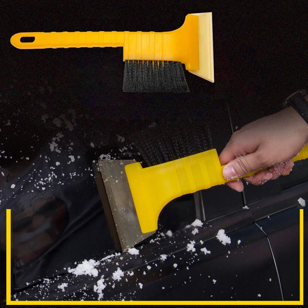 2 в 1 скребок для льда с резинкой лезвие Deicing снег лопатой вытирая воды Multi Функция