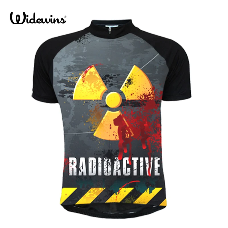 Новинка мужская спортивная одежда с коротким рукавом и радиоактивной командой