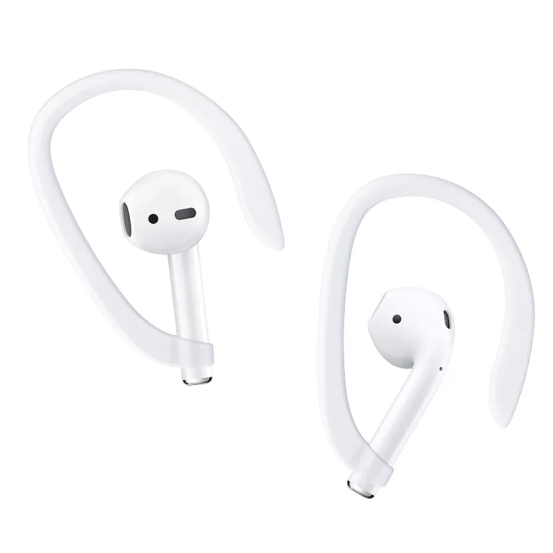 Защитный держатель безопасности для ушных крючков для Airpods, аксессуары для беспроводных наушников, силиконовый спортивный крючок для ушей