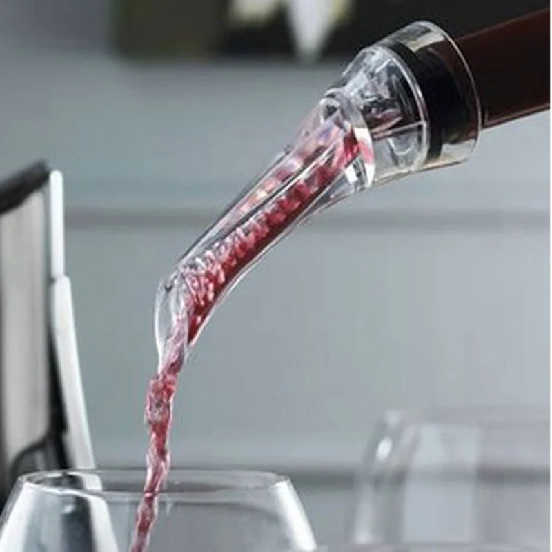 High Quality Bottle Aerating Pourer Decanter Quick Wine Mini Travel Aerator Essential Set VE | Дом и сад